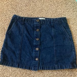 Forever 21 Mini Jean Skirt